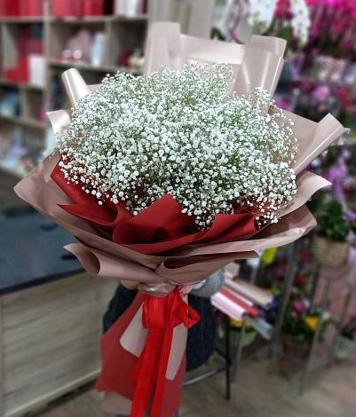 Букет цветов из: Гипсофила в Токсово