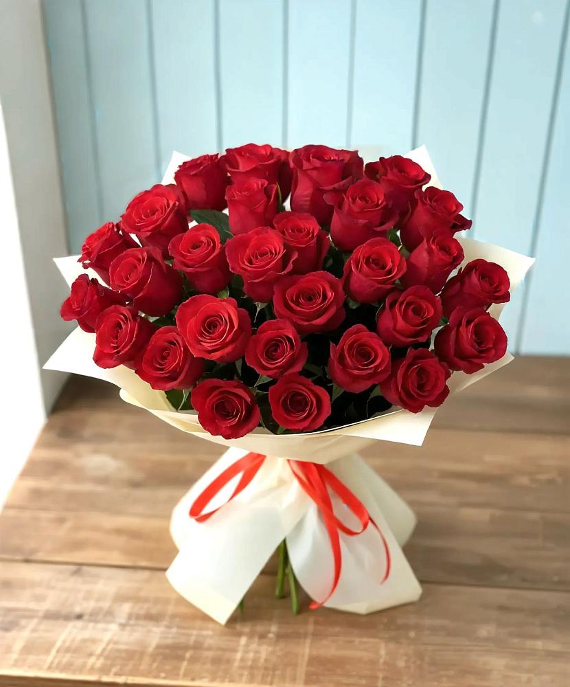 Букет 29 Красных роз в Токсово