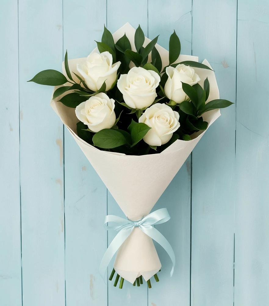 Букет цветов из: Розы в Токсово