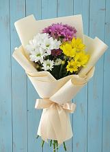 Букет цветов из:  Хризантемы в Токсово