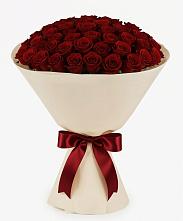 Букет 101 Бордовая роза Блэк Бакарра в Токсово