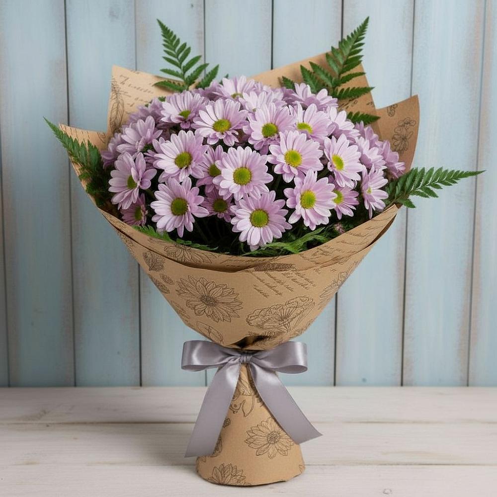 Букет цветов из: Хризантемы в Токсово