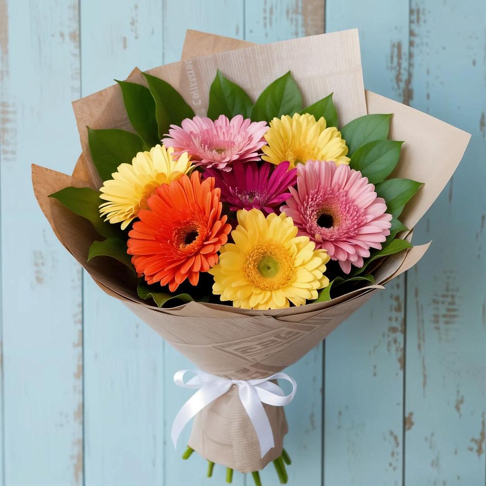 Букет цветов из: Герберы в Токсово