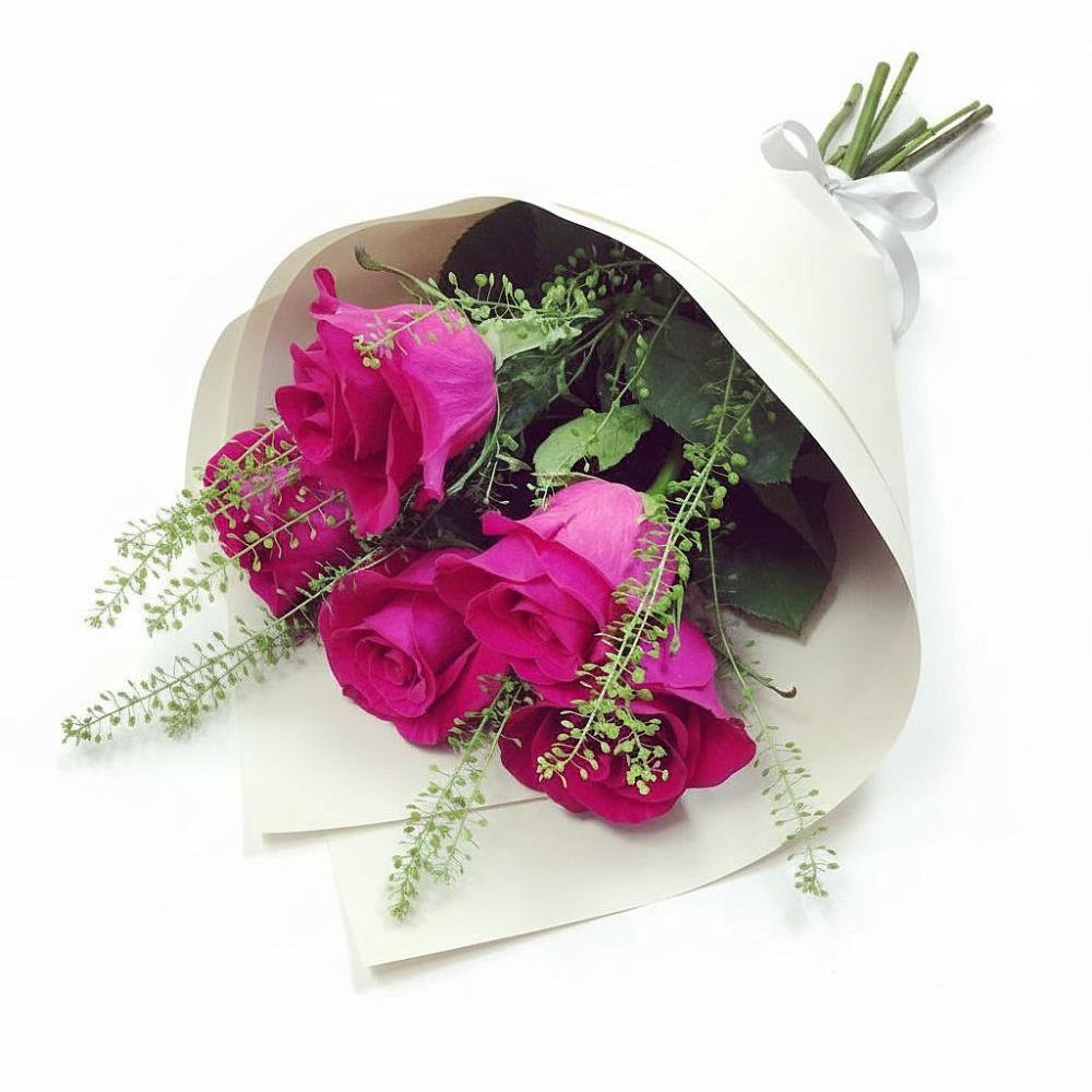 Букет цветов из: Розы в Токсово