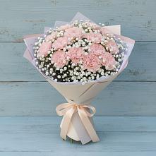 Букет цветов из:  Гвоздики в Токсово