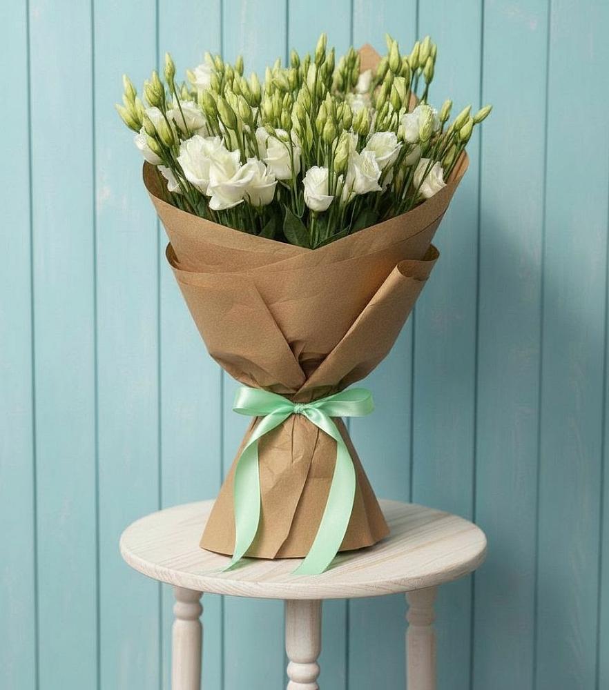 Букет цветов из: Лизиантусы в Токсово