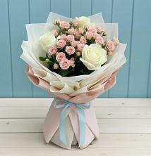 Букет цветов из:  Розы в Токсово