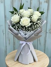 Букет цветов из:  Розы в Токсово
