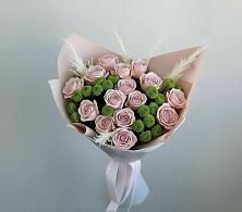 Букет цветов из:  Розы и Хризантемы в Токсово