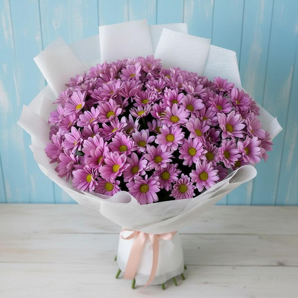 Букет цветов из: Хризантемы в Токсово