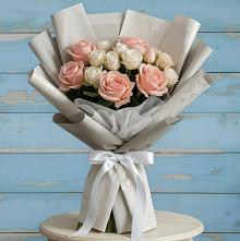 Букет цветов из:  Розы в Токсово