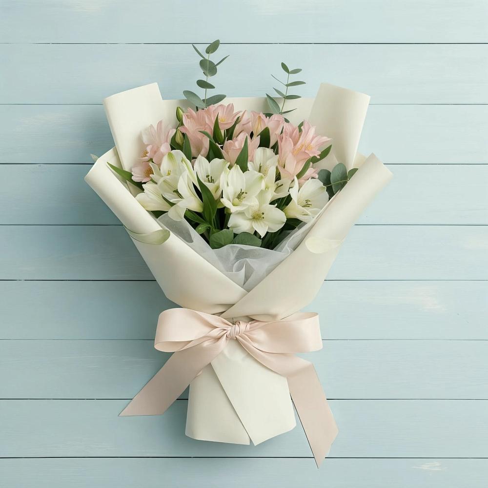 Букет цветов из: Альстромерии в Токсово