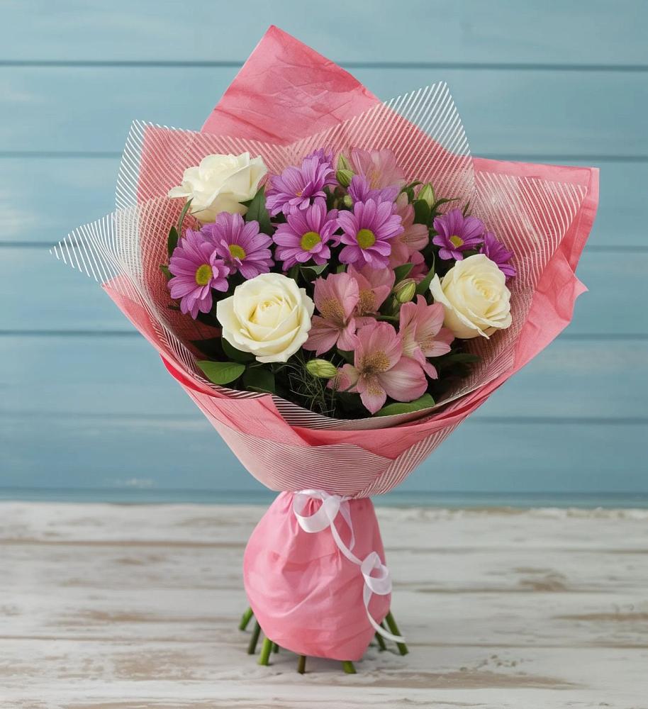 Букет цветов из: Герберы в Токсово