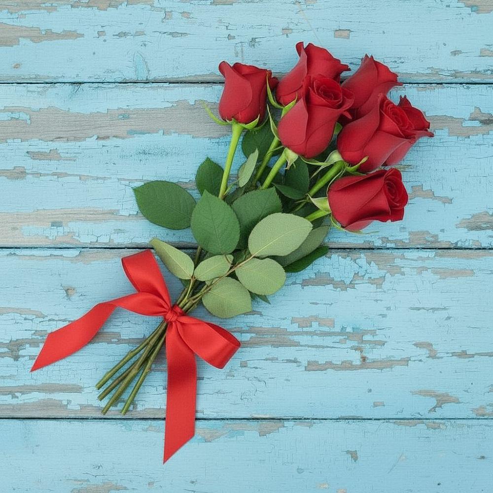 Букет Красные розы в Токсово