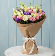Букет цветов из:  Лизиантусы в Токсово